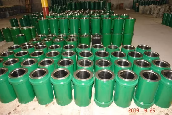 Revestimiento de bomba de lodo triple F1600/funda de cilindro/repuestos de bomba de lodo