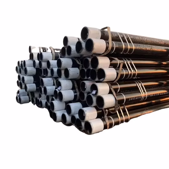 API 5CT J55 K55 L80 K55 Materiales Tubería y carcasa con 4 1/2 pulgada 2 7/8 pulgada Tamaño Eue Nue para uso en campos petrolíferos Tuberías de acero sin costura Tubería de acero al carbono